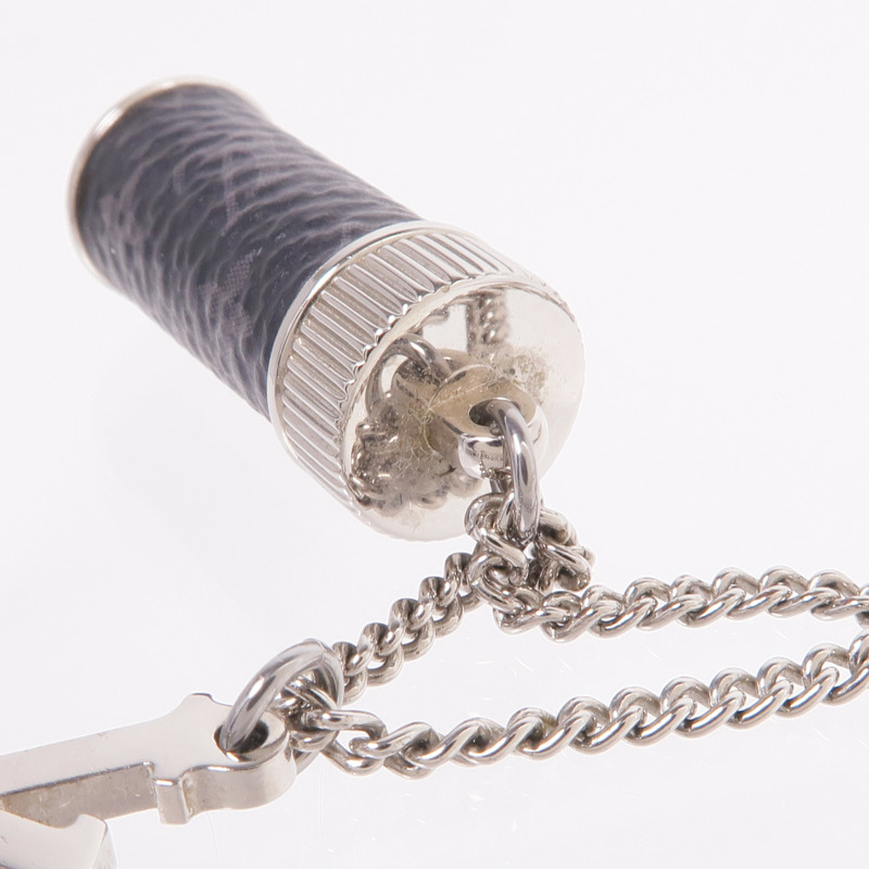 LOUIS VUITTON Monogram Eclipse/金屬Collier Charms Necklace項鍊-9