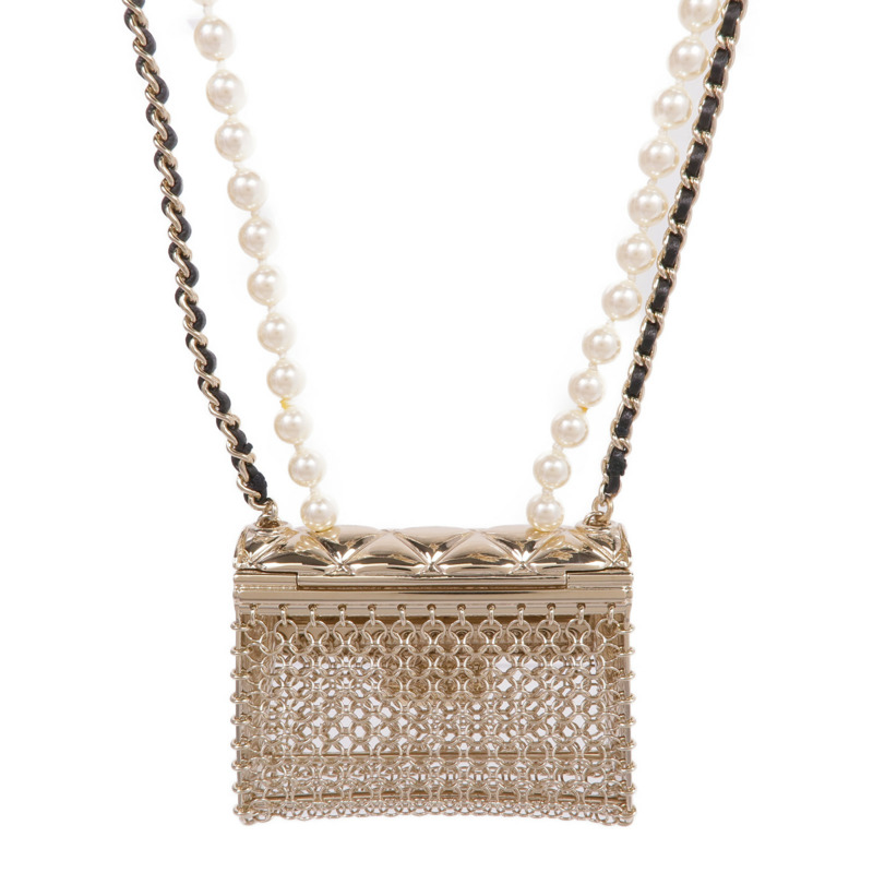 CHANEL PVC/金屬Long Necklace項鍊-1