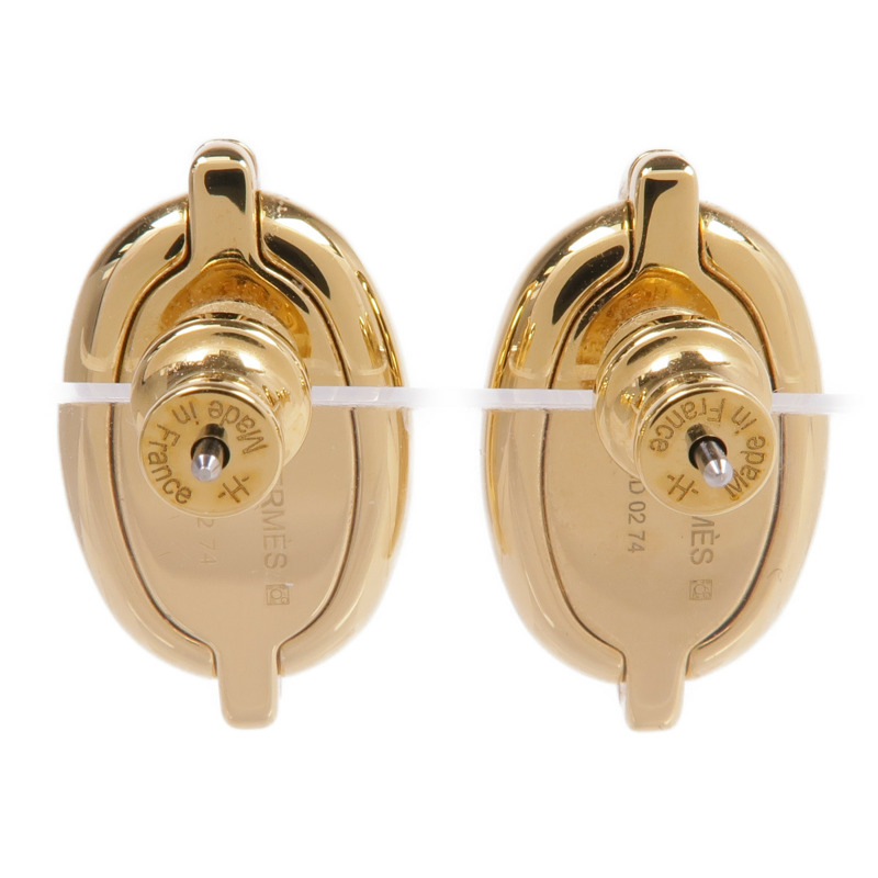 HERMES 金屬Mini Maillon Earrings耳環-1