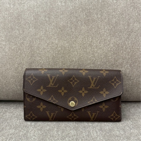 LV老花信封金豆長夾