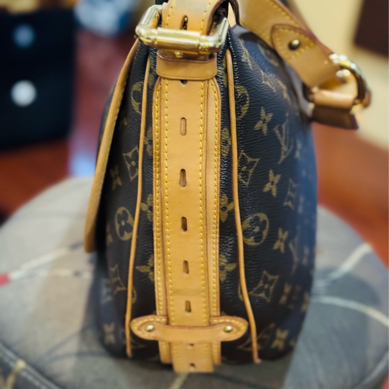 Louis Vuitton Monogram Tulum金扣肩背袋-22