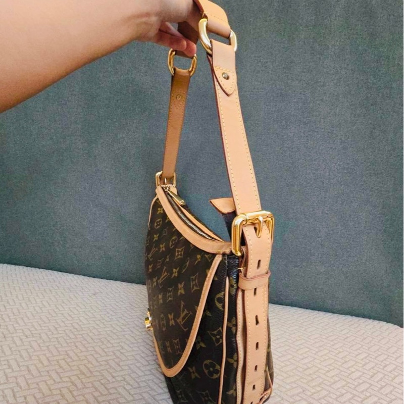 Louis Vuitton Monogram Tulum金扣肩背袋-28