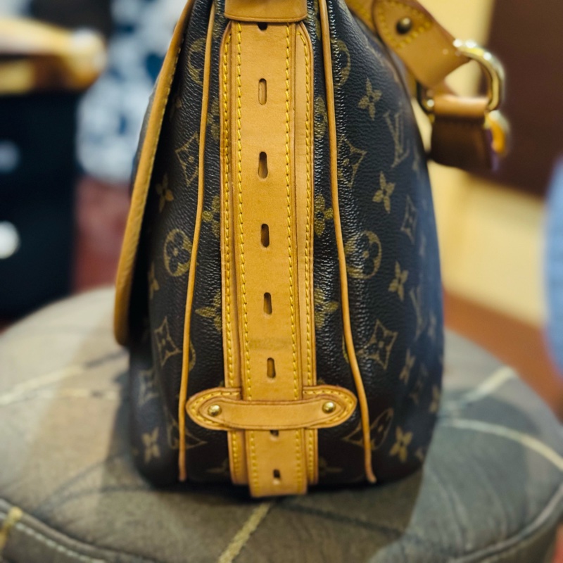 Louis Vuitton Monogram Tulum金扣肩背袋-34