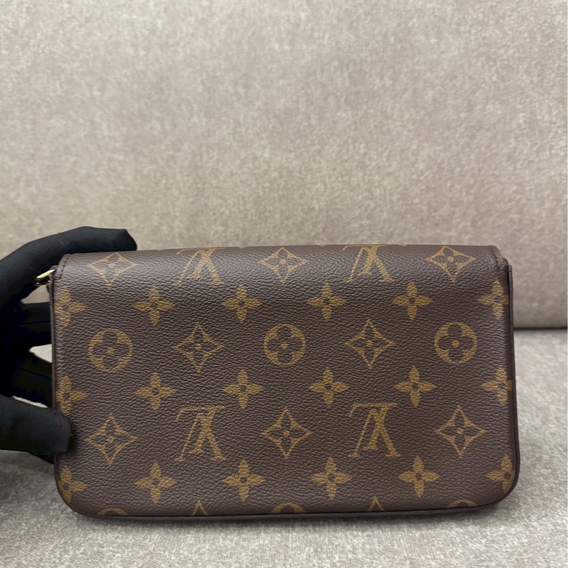 LV經典老花三合一斜背包-1