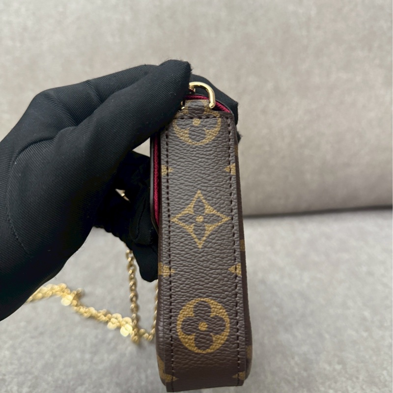 LV經典老花三合一斜背包-4