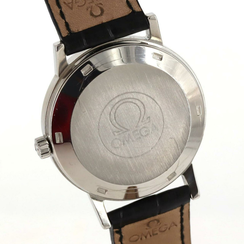 歐米茄日內瓦日期不鏽鋼自動腕錶-4