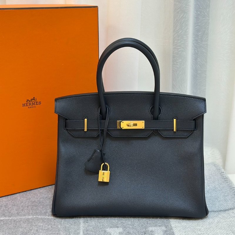 HERMES Birkin 30 - 綻藍金 A-0