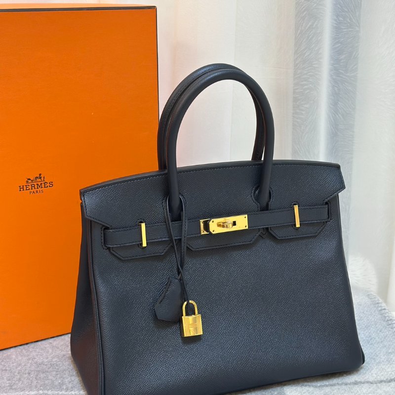 HERMES Birkin 30 - 綻藍金 A-1