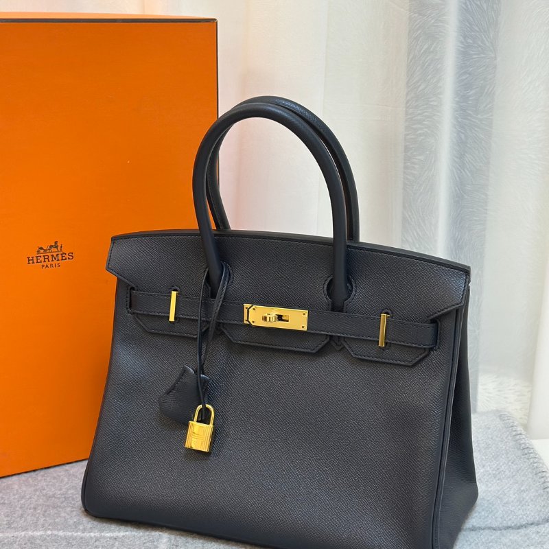 HERMES Birkin 30 - 綻藍金 A-2