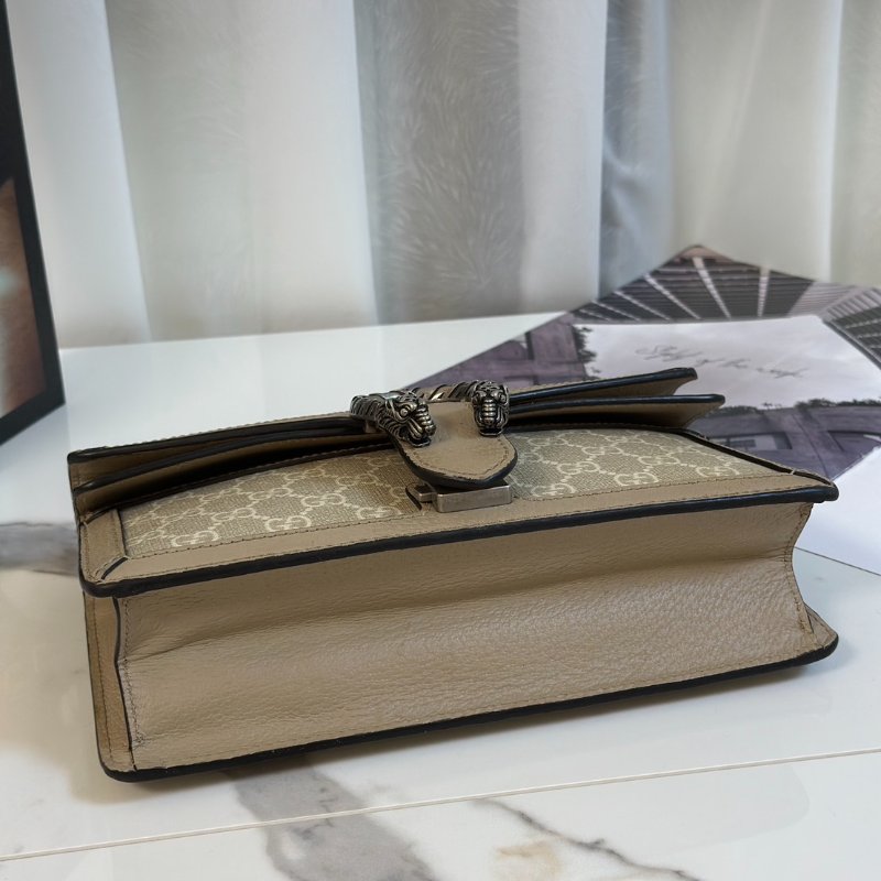 GUCCI Dionysus老花酒神包 - 中號燕麥-4