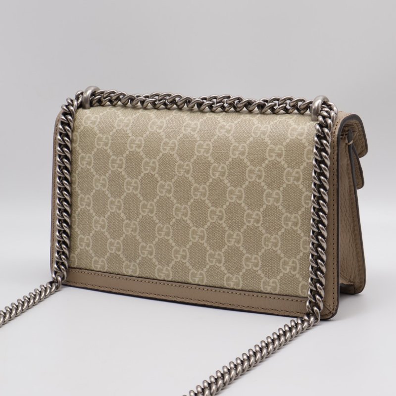 GUCCI Dionysus老花酒神包 - 中號燕麥-2