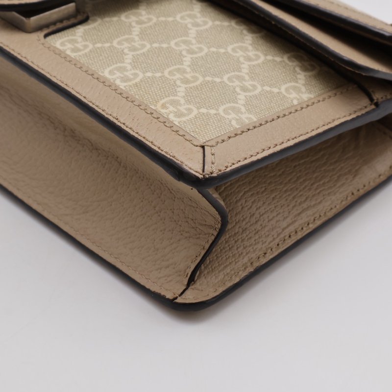 GUCCI Dionysus老花酒神包 - 中號燕麥-6