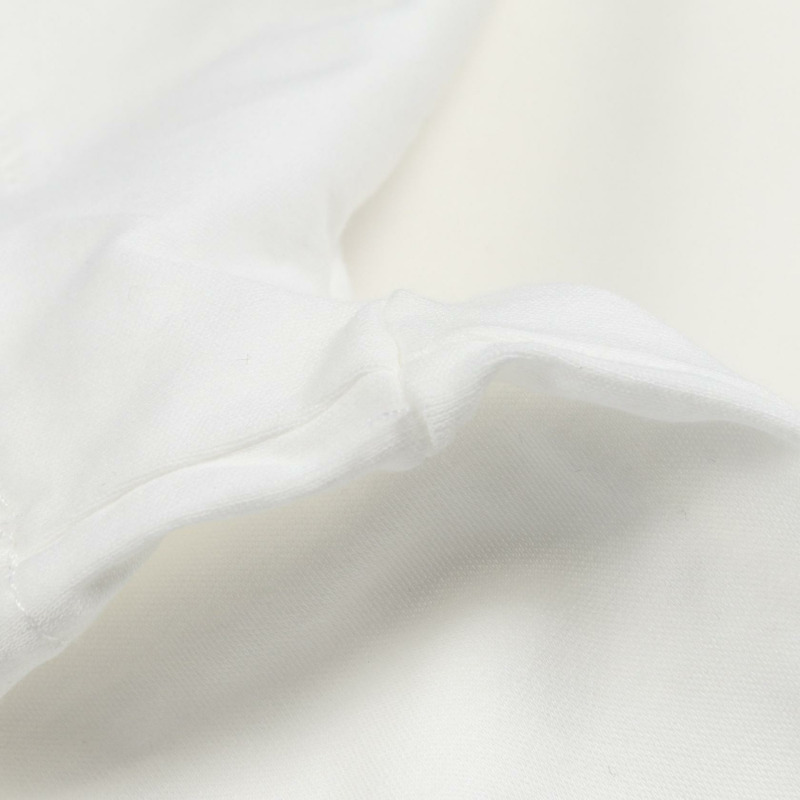 香奈兒 COCO 標誌 T 卹，短袖，XS 碼，純棉，白色，二手女款-7