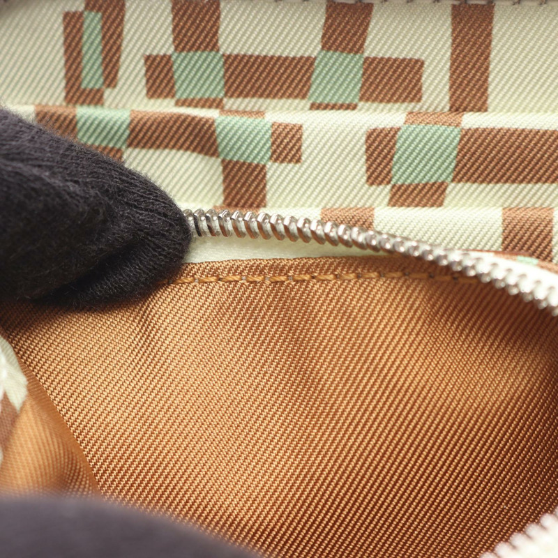 愛馬仕 Azap Compact Silkin 皮夾 U Epsom 棕色金色二手 SHW-5