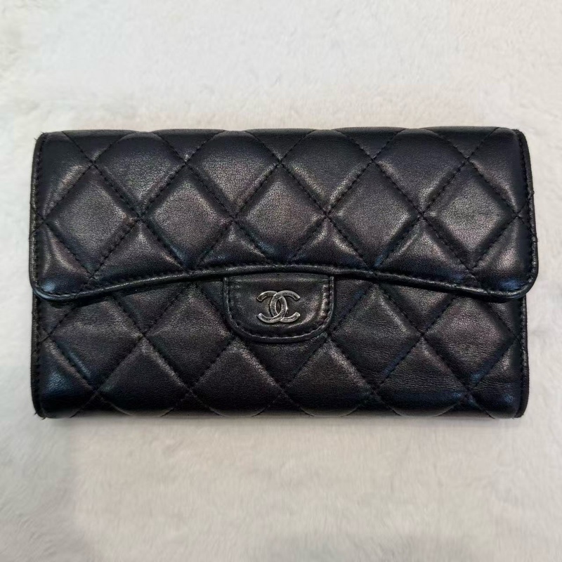 Chanel CF長銀包-1
