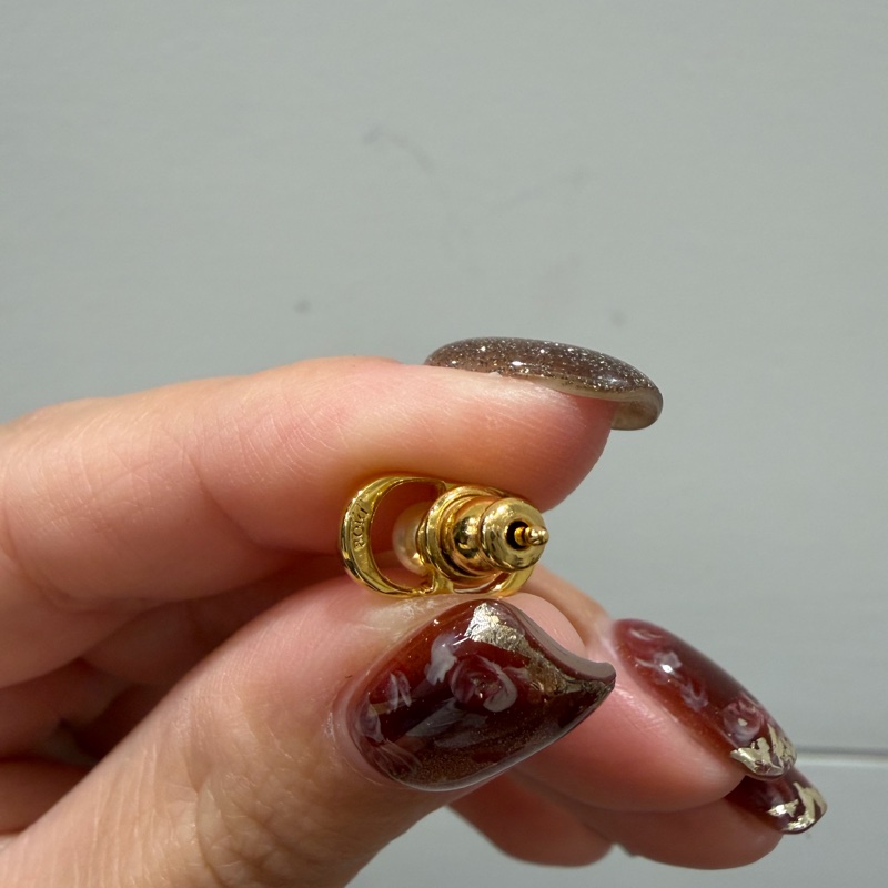 Dior Petit CD Jolie珍珠耳針式耳環-6