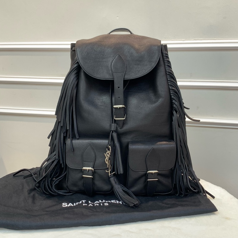 YSL流蘇大容量背囊-0