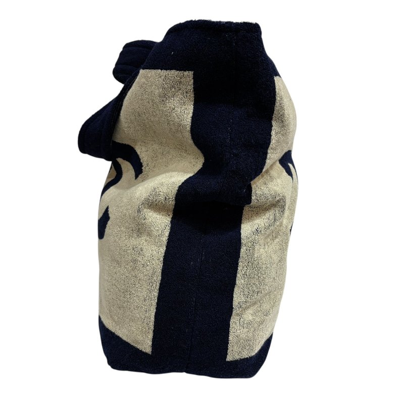 【美收精品】CHANEL 藍白毛巾包組 4-490-3