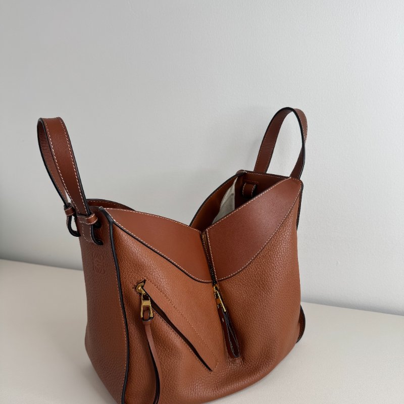 Loewe 羅意威 吊床 焦糖色 小號-3