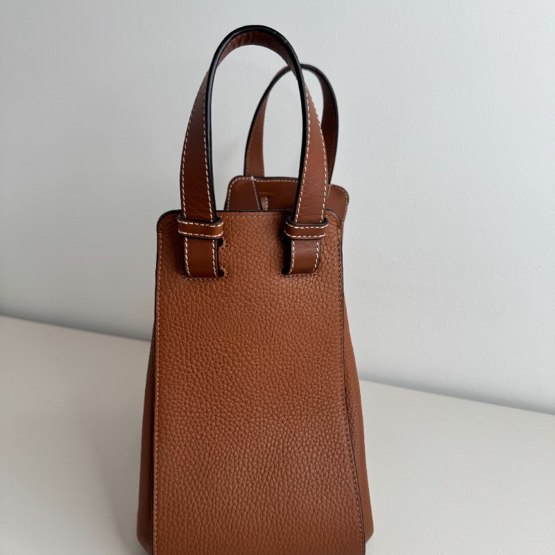 Loewe 羅意威 吊床 焦糖色 小號-4