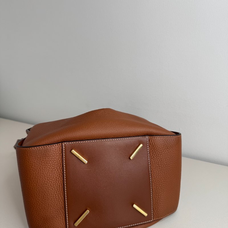 Loewe 羅意威 吊床 焦糖色 小號-5