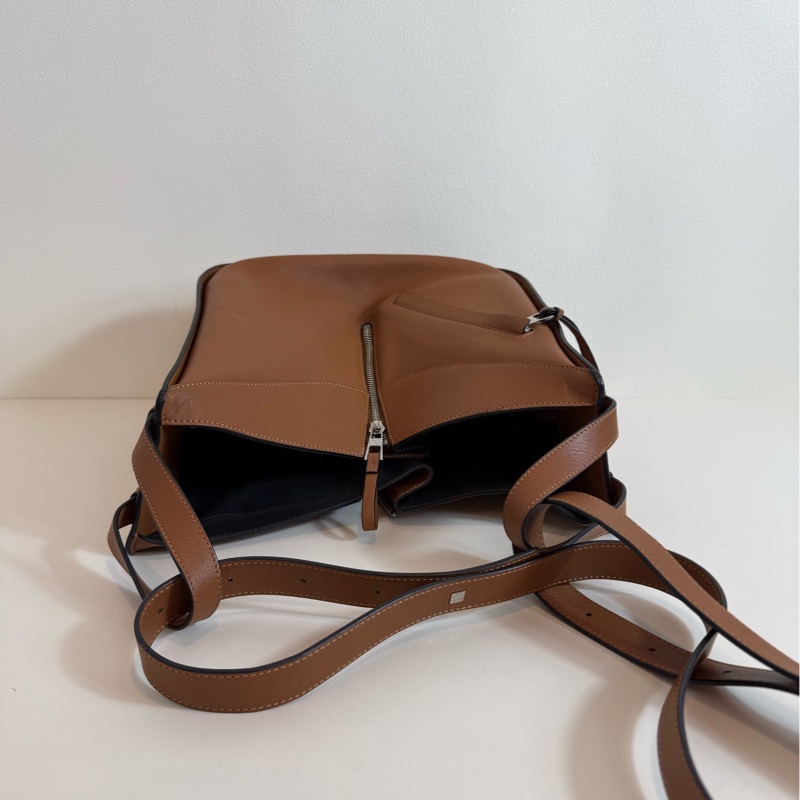 Loewe 羅意威 Hammock吊床 焦糖色 小號-4