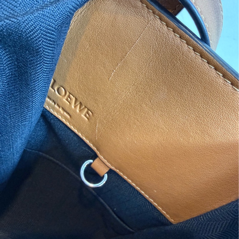 Loewe 羅意威 Hammock吊床 焦糖色 小號-15