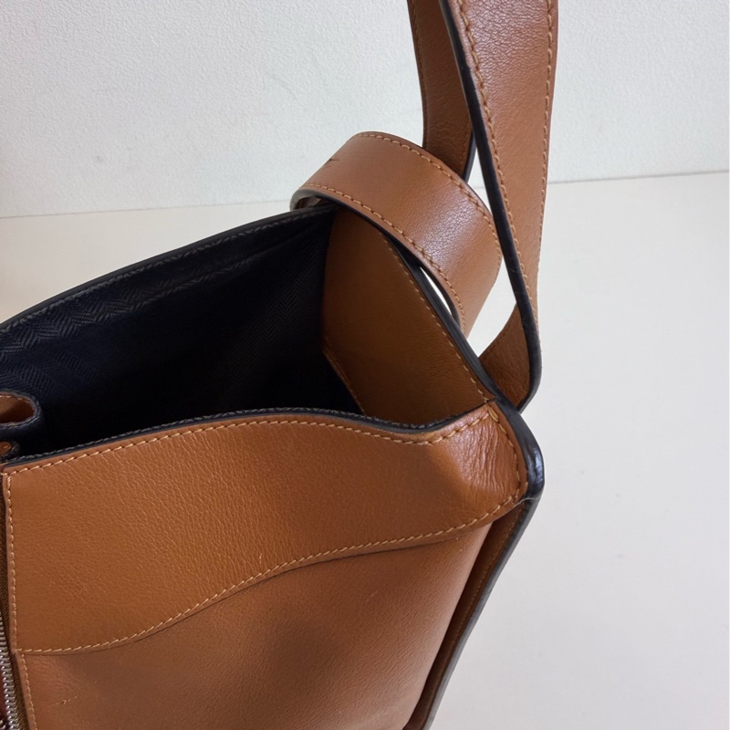 Loewe 羅意威 Hammock吊床 焦糖色 小號-19