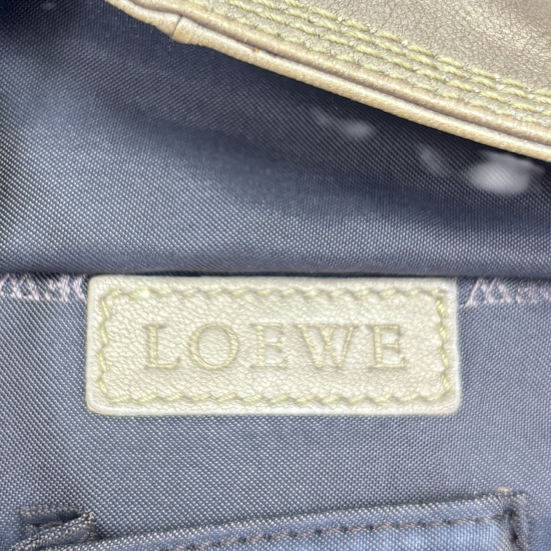 金色 羊皮 Nappa Aire 手提包 【LOEWE 羅威】-7