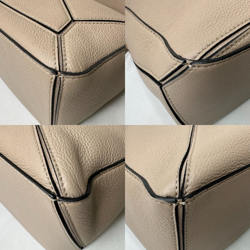 LOEWE Puzzle 粒面小牛皮小款手提包-11