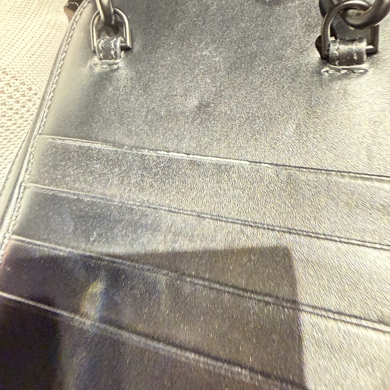 BALENCIAGA巴黎世家 菱格紋斜挎小包/手機包-14