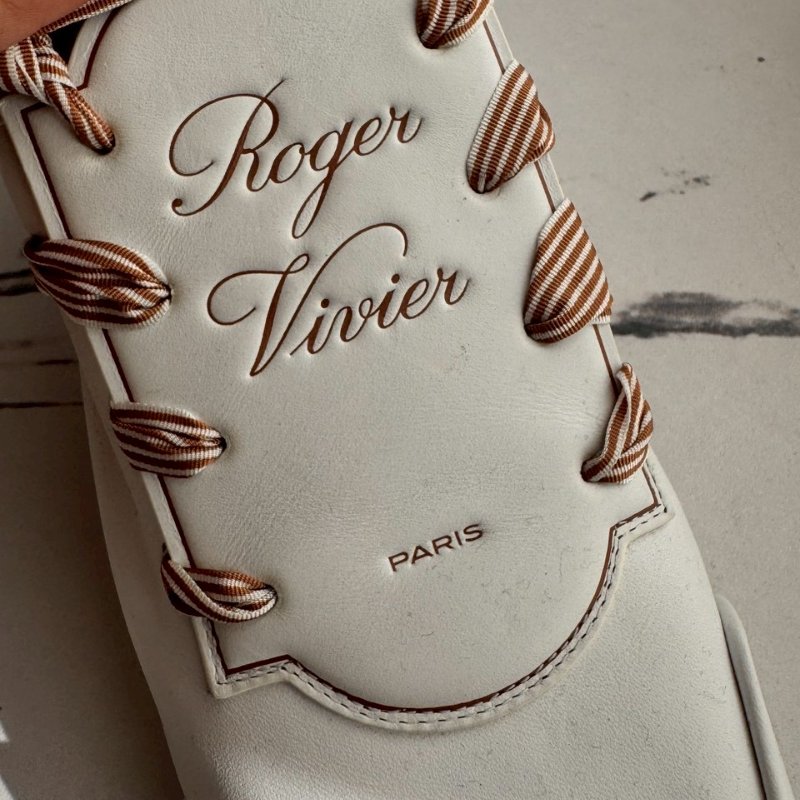 RV蝴蝶結綁帶白布鞋-2