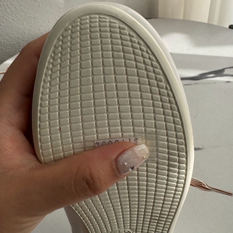 RV蝴蝶結綁帶白布鞋-16