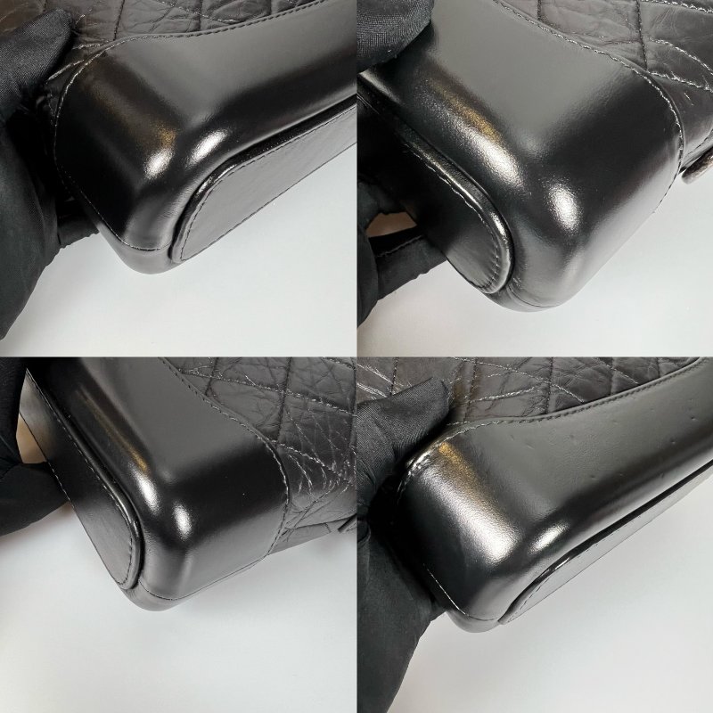 CHANEL  A91810 晶片款 全黑流浪包小號-9