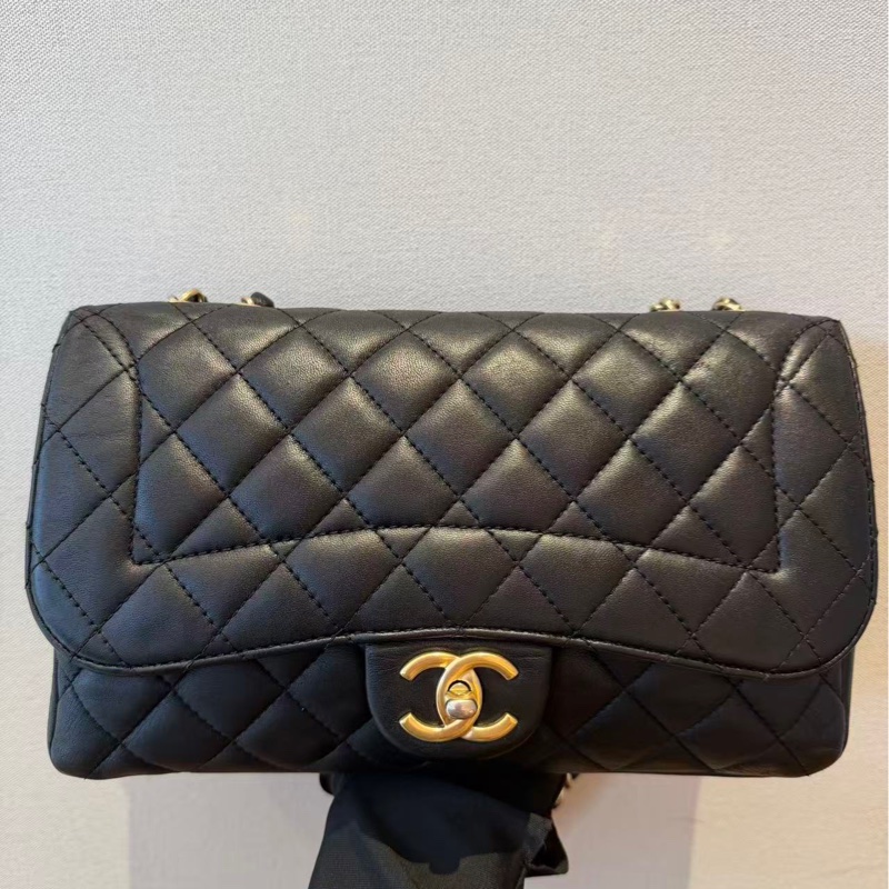 CHANEL CLASSIC FLAG LAMBSKIN-0