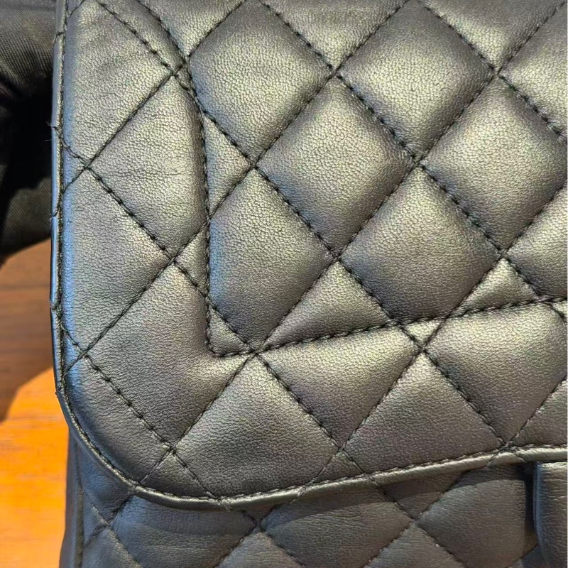 CHANEL CLASSIC FLAG LAMBSKIN-6