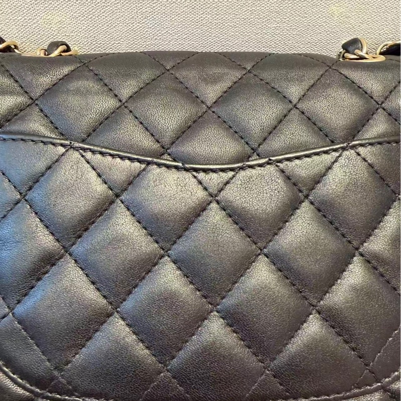 CHANEL CLASSIC FLAG LAMBSKIN-14