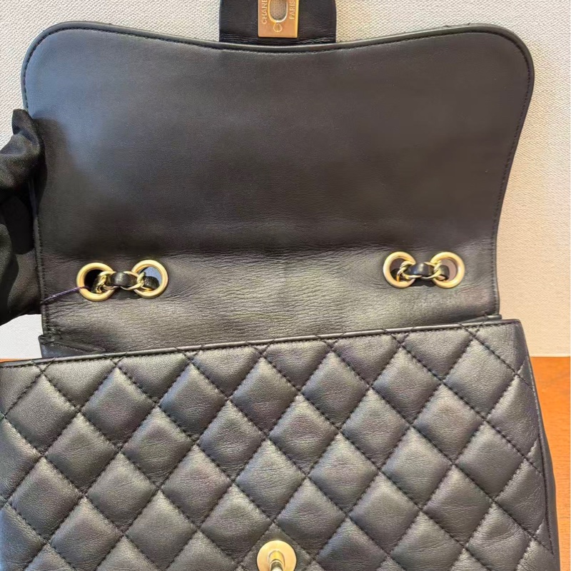 CHANEL CLASSIC FLAG LAMBSKIN-21