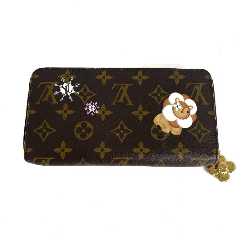 ☆ Louis Vuitton 路易威登 Brown Coated Canvas Vivienne Long Wallet M12223 啡色塗層帆布長銀包 M12223 - 257022640-1