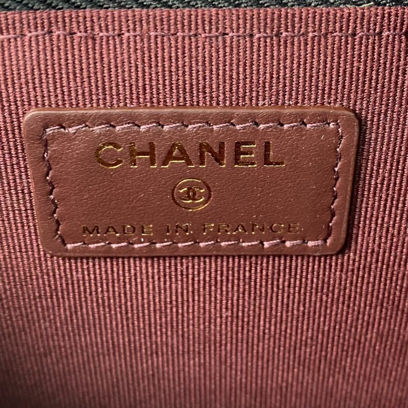 △ Chanel 香奈兒 Black Caviar Skin Gold Tone Metal Card Holder AP3388 黑色粒紋小牛皮金色金屬卡包 - 257022724-14