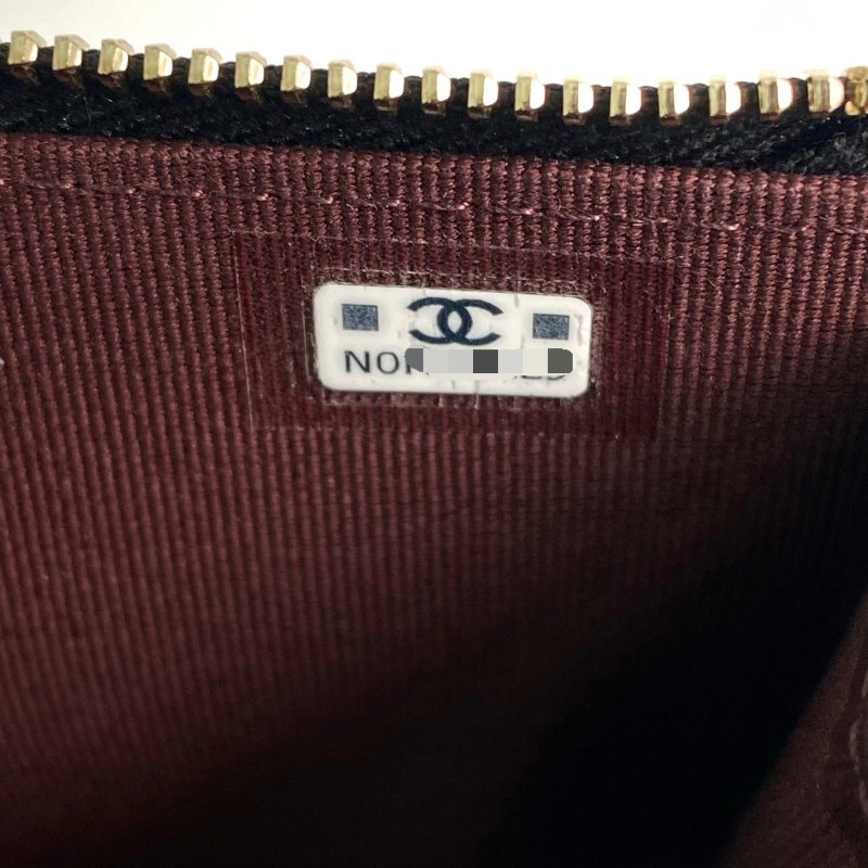 △ Chanel 香奈兒 Black Caviar Skin Gold Tone Metal Card Holder AP3388 黑色粒紋小牛皮金色金屬卡包 - 257022724-15