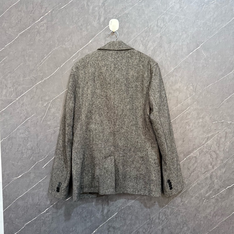 巴寶莉urberry灰色呢子西服m碼，成色新-1