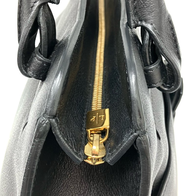 ☆ Loro Piana 諾悠翩雅 Black Calfskin Tote Bag 黑色小牛皮托特袋 -257022329-4