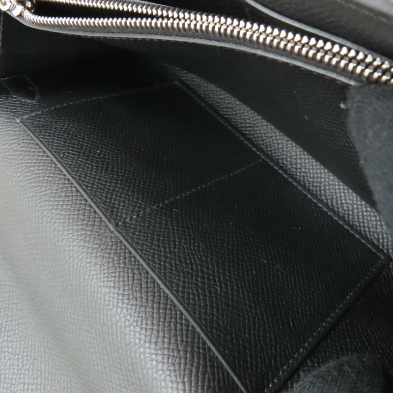 黑色 Epsom牛皮 Kelly To Go 肩背包 W刻 銀扣【HERMES 愛馬仕】-5