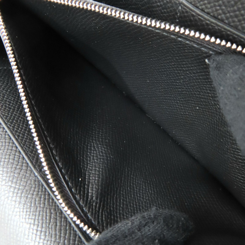 黑色 Epsom牛皮 Kelly To Go 肩背包 W刻 銀扣【HERMES 愛馬仕】-6