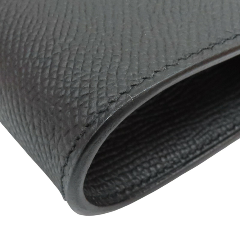 黑色 Epsom牛皮 Kelly To Go 肩背包 W刻 銀扣【HERMES 愛馬仕】-14