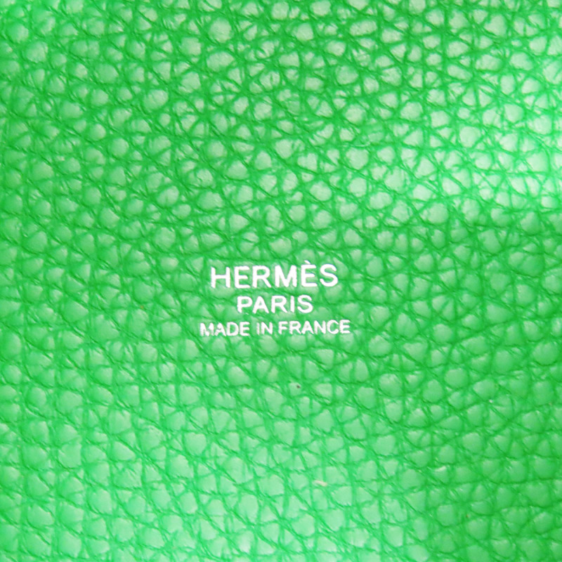 綠色 Taurillon牛皮 Picotin Lock 18 手提包 Z刻 無鑰匙【HERMES 愛馬仕】-5