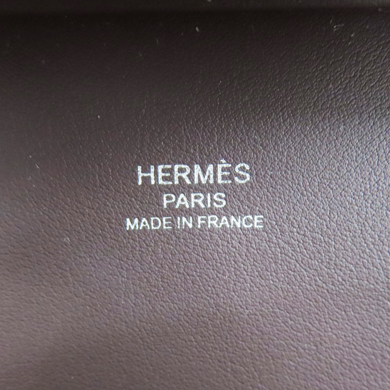 咖啡色 Evercolor牛皮 Mini Jypsiere 肩背包 W刻 銀釦【HERMES 愛馬仕】-5