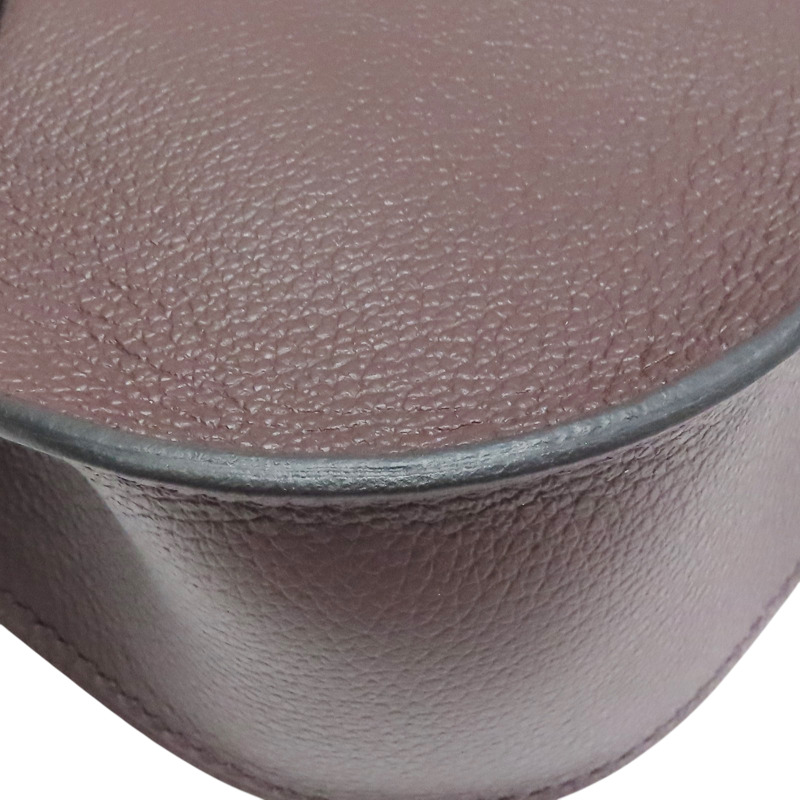 咖啡色 Evercolor牛皮 Mini Jypsiere 肩背包 W刻 銀釦【HERMES 愛馬仕】-10