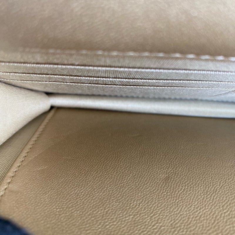 △ Chanel 香奈兒 19 Gold Lambskin Silver And Gold Tone Metal Ruthenium-Finish Metal Wallet On Chain No.30 19金色小羊皮銀色和金色金屬鍍釕金屬鎖鏈銀包No.30 - 257022476-19